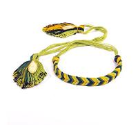 Green Velly Morpankh Plantable Seed Rakhi for Brother I Pure Cotton I Handcrafted I Eco Friendly Rakhi I Includes Roli & Chawal