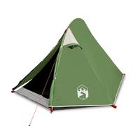 (green) vidaXL Camping Tent 2 Persons Outdoor Hiking Portable Dome Tent Waterproof