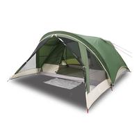(green) vidaXL Camping Tent Cabin 4-Person Lightweight Tent Patio Dome Tent Waterproof