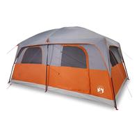(green) vidaXL Family Tent Cabin 10-Person Camping Tent Lightweight Tent Waterproof