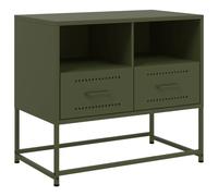 TV Cabinet TV Unit Entertainment Centre TV Stand Media Cabinet Steel vidaXL