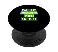 Green Walk/Talk IT Green Graphic PopSockets Adhesive PopGrip