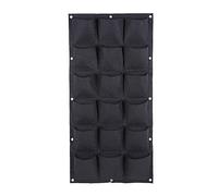 Green Wall 18 Pockets Planting Bag Vertical Planter Garden Balcony Plant Grow Gardening Accessory