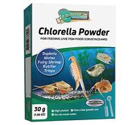 GREEN WATER FARM Concentrated Chlorella Powder for Feeding Crustaceans - Daphnia, Moina, Rotifer, Fairy Shrimp, and Other Live Fish Food