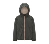 Green Waterproof Jacket with Sherpa Lining - male - K-Way - Kids Rain Wear - Green - 6 Y - Kids 6 Y
