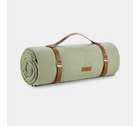 10 Person Waterproof Picnic Blanket VonShef Green XL