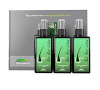 Green Wealth Neo Hair Lotion for Hair Loss Treatment | Hair Regrowth | Thinning, Soon Spots & Hair Fall | Trusted Formula with Ginseng, Saw Palmetto & Horsetail | 120 ml / 4.06 fl oz (Pack of 3)