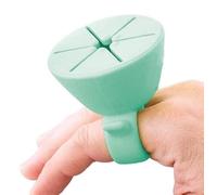 Green Weeding Scrap Collector, Weeding Tool for Vinyl, Silicone Suction Cups, Vinyl Weeding Tool with a Ring, for Vinyl Disposing Craft,Sculpting Scrapbooking Tools