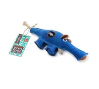 Green & Wilds Eco Dog Toy Dino The Dyno Fish