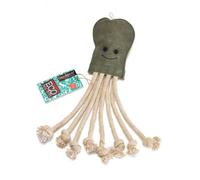 Green & Wilds Eco Dog Toy Olive The Octopus