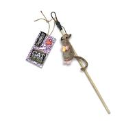 Green & Wilds Eco-Friendly Baby Belle Mouse Catnip Cat Teaser Toy - Gift for Cat Lovers
