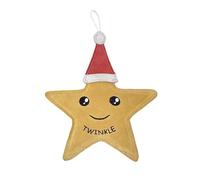 Green & Wilds Eco Friendly Natural Dog Toy - Twinkle the Star - Xmas Gifts for Dogs