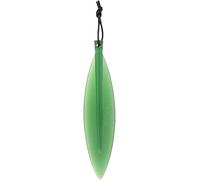 Green Willow Leaf Shape Plastic Letter Opener Tool, Plastic Envelopes Opener Bookmark Cut Paper Tool Express Opener Office and School Supplies