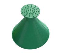 (green) Winter Auto Car Magic Window Windshield Car Ice Scraper Shaped Funnel Snow Remover Deicer Cone Tool Scraping A Round