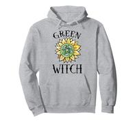Green Witch Garden Pullover Hoodie