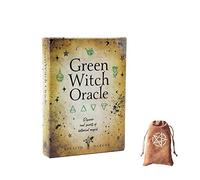 Green witch oracle tarot,with bag,Firend Game,Fortune Telling Toys