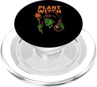 Green Witch Plant Witch Vintage Womans Herbal Magic PopSockets PopGrip for MagSafe