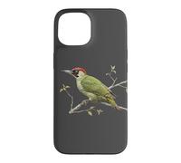 Green Woodpecker Birdlover Birdwatcher Birding Bird Case for iPhone 15