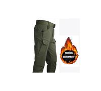 (Green X7 Pant, XXXL(95-105kg)) US Military Army SharkSkin SoftShell Tactical Windproof Waterproof Jackets Men Hood Coat Combat Fishing Hiking Camping Hunting