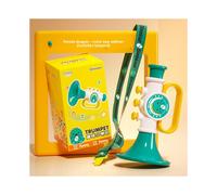 (Green) Yellow Rabbit Ducks Dinosaur Horn Toy Baby Whistle Early Education Harmonica