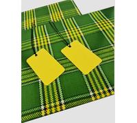 Green & Yellow Tartan Wrapping Paper Plaid Gift Wrap Irish Scottish Clan