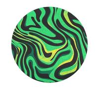 Green Zebra Pattern Wooden Jigsaw Puzzles for Adults Brain-Teasing Game Idea Puzzle Gift for Unisex