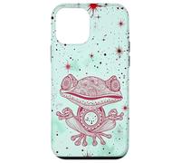 Green Zen Energy Red Mindfulness Spiritual Meditation Frog Case for iPhone 12 mini