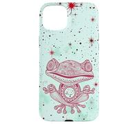 Green Zen Energy Red Mindfulness Spiritual Meditation Frog Case for iPhone 15 Plus