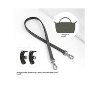 (Green1, Shoulder straps and F buckles) Bag Strap Compatible With Longchamp Bag Transcompatible Withmation Accessories Free Punching Compatible With Mini Bag Shoulder Strap Mini Bag
