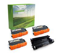 Green2Print 3x Toner, 1x Drum Unit 3x 8000, 1x 30000 pages replaces Brother DR-3300, TN-3380 3x Toner, 1x Drum Unit cartridge for Brother DCP8110DN, DCP8250DN, HL5440D, HL5450DN, HL5450DNT, HL54