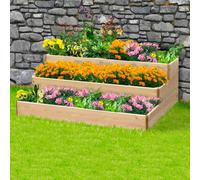 Greena Cascading Raised Bed - Width 120Cm - 3 Tiers