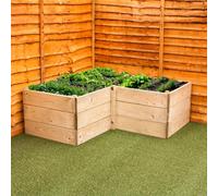 Greena Corner Raised Bed - 120 X 120Cm, 45Cm High