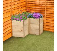 Greena Corner Raised Bed - 60 X 60Cm, 45Cm High