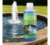 Greena Fountain Clear PLUS Water Feature Cleaner 1000ml Treats Up To 30,000L Our Clear Water Sterilisation Treatment Keeps Water Crystal Clear, Prevents Algae and Biofilm Build-up