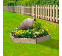 Greena Hexagonal Wooden Raised Bed 15 Cm High, 60Cm Each Side