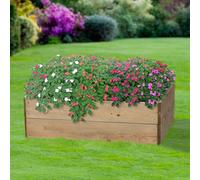 Greena Rectangular Wooden Raised Bed 30 Cm High, 60 X 90Cm