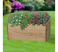 Greena Rectangular Wooden Raised Bed 45 Cm High, 60 X 90Cm