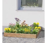 Greena Square Raised Bed 15 Cm High, 120 X 120Cm