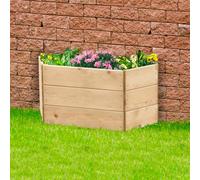 Greena Timber Wall Planter 90Cm, H45Cm