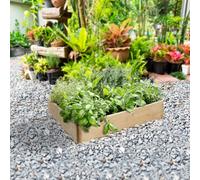 Greena Triangular Wooden Raised Bed 15 Cm High, 90Cm Each Side