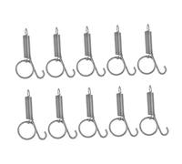 GREENADSCAPE 10pcs Multi-function Rabbit Cage Door Spring Hook Feeding Box Hanger for Bunny Bird Chicken Pigeon Cages