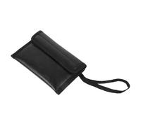 GREENADSCAPE 12hole Portable Ocarina Storage Bag Pu Material Lost Pouch for Outdoor Use for Musicians and Music