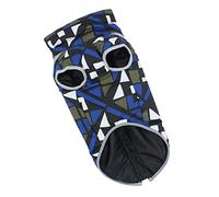 GREENADSCAPE 1pc Dog Coat for Pets Thickened Outdoor Dog Costume Comfortable Raincoat Hidden Traction Easy to Wear for All Seasons Suitable for Larger Geometric