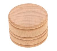 GREENADSCAPE 1pc Wooden Tooth Box for Teeth Storage Round Solid Wood Keepsake Organizer for Preserving Childhood Memories Diameter and Reusable