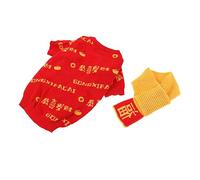 GREENADSCAPE 1set Puppy Cold Sweater for Cats Pet Clothing Festive Patterns Cozy and Outfit for Indoor Outdoor Activities for Year Celebrations Recommended Weight