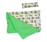 GREENADSCAPE 1set Reptile for Pets Bed for Iguanas Anoles and Geckos Soft Fleece Material Cute Design with Pillow for Reptile Accessories and Comfort