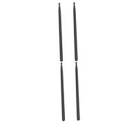 GREENADSCAPE 2 Pairs Present for Drummers 5a Carbon Fiber Drum Sticks Luminous Comfortable Black Perfect for Percussion Practice