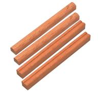 GREENADSCAPE 2 Sets Wooden Kalimba Bridges 17-key Thumb Piano Bridge Replacement Natural Wood Construction Diy Kalimba Part