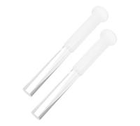 GREENADSCAPE 2pcs Acrylic Singing Bowl Striker Rods for Sound Bowl Meditation Gentle Knock Sticks for Mindfulness Practices Sound Quality Effortlessly