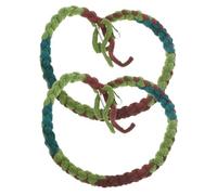 GREENADSCAPE 2pcs Artificial Plant Vine Ornaments for Reptiles Lightweight Crab Climbing Toys Easy Assembly Rope Stimulating Environment for Snakes and Crabs
